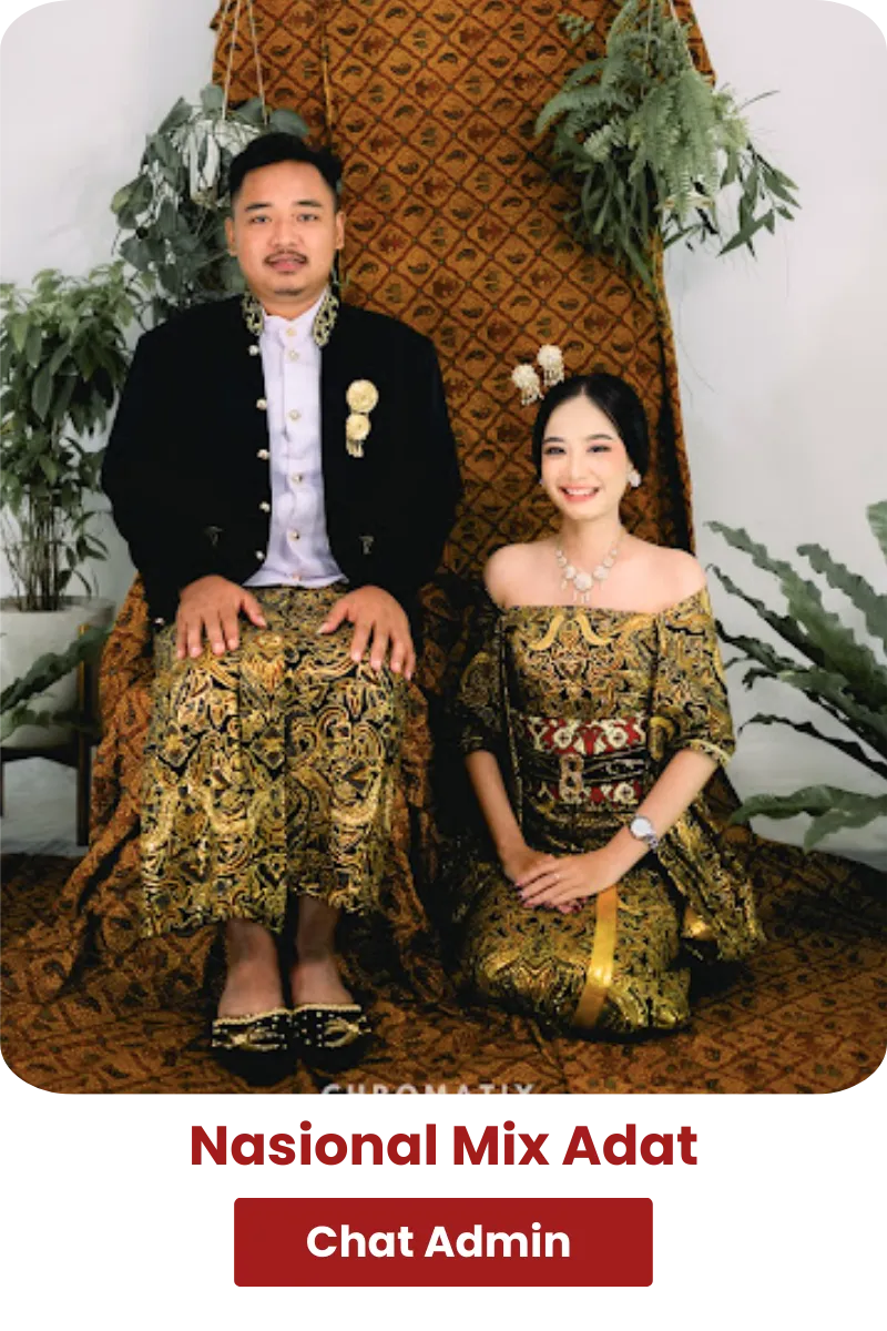 Paket Pernikahan Nasional Mix Adat